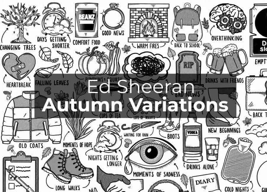 Look: Ed Sheeran announces 'Autumn Variations' album 